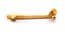 Vintage Small And Dainty Faux Pearl Detailed Golf Club Design Brooch