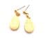 Vintage Small And Dainty Floral Drop Design Earrings By Fish And Crown
