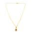 Vintage Small And Dainty Rhinestone Set Floral Design Pendant Choker Necklace