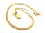 Vintage Small And Dainty Rhinestone Set Floral Design Pendant Choker Necklace