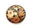 Vintage Small Cloisonne Enamel Butterflies Visiting Flowers Floral Design Brooch