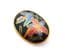 Vintage Small Cloisonne Enamel Iris Flower Design Brooch