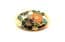 Vintage Small Cloisonne Enamel Oval Shaped Floral Flower Design Brooch