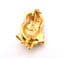 Vintage Small Enamel And Rhinestone Set Wise Owl Bird Design Brooch