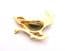 Vintage Small Enamel Perching Bird Design Brooch