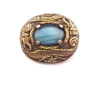 Vintage Small Miracle Celtic Style Zoomorphic Dragon Design Brooch