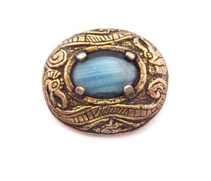 Vintage Small Miracle Celtic Style Zoomorphic Dragon Design Brooch