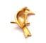 Vintage Small Rhinestone And Enamel Kingfisher Bird Design Brooch