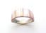 Vintage Sterling Silver And Pink Pastel Tone Mother Of Pearl Set Retro Design Ring, UK Size P