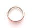 Vintage Sterling Silver And Pink Pastel Tone Mother Of Pearl Set Retro Design Ring, UK Size P