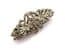 Vintage Sterling Silver Duette Brooch, Abstract Floral Design Marcasite Set Convertible Dress Clips