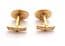 Vintage Tigers Eye Gemstone Chip Design Cufflinks