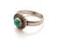 Vintage Turquoise And Sterling Silver Boho Style Ring