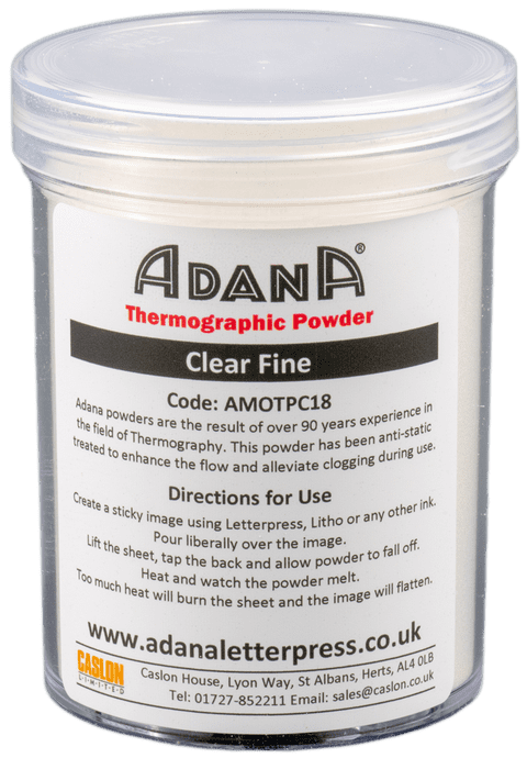 Adana Thermography Powder - Clear Fine