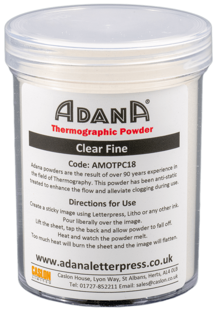 Adana Thermography Powder - Clear Fine