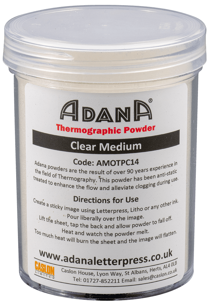 Adana Thermography Powder - Clear Medium