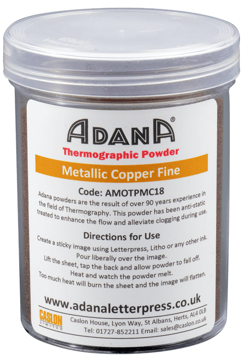 Adana Thermography Powder - Metallic Copper Fine