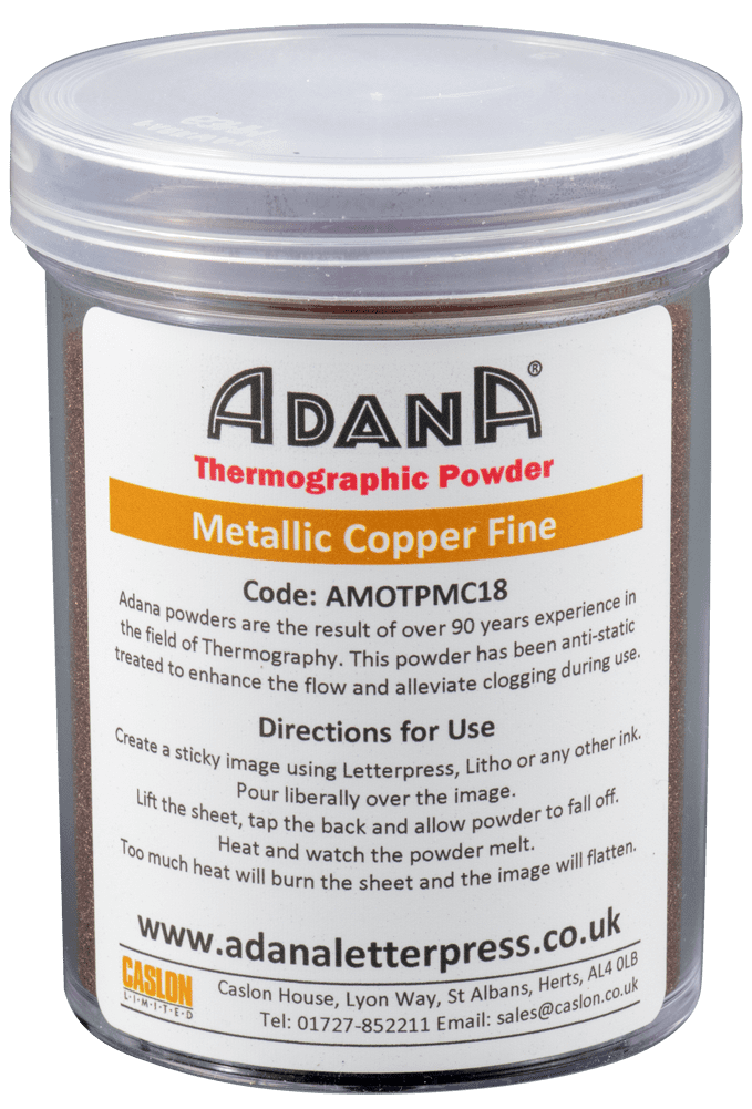 Adana Thermography Powder - Metallic Copper Fine
