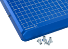 Blue Letterpress Base for Photopolymer Plates 1.52mm and 0.95mm