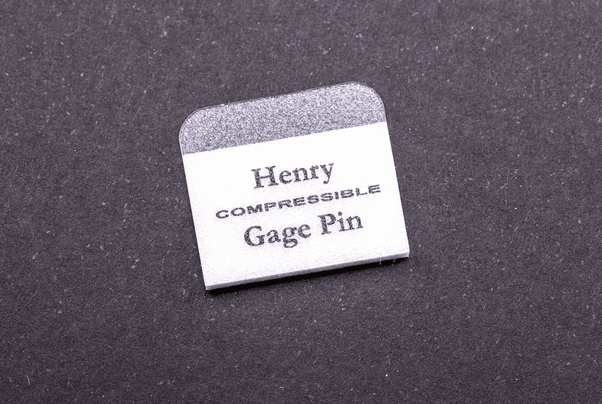 Henry Gauge Pin