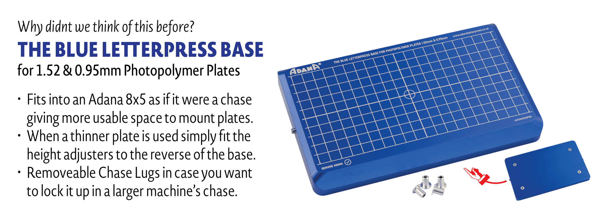 Adana Blue Base for Photopolymer Plates