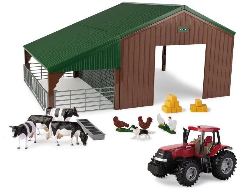 Britains Farm Building and Tractor Play Set