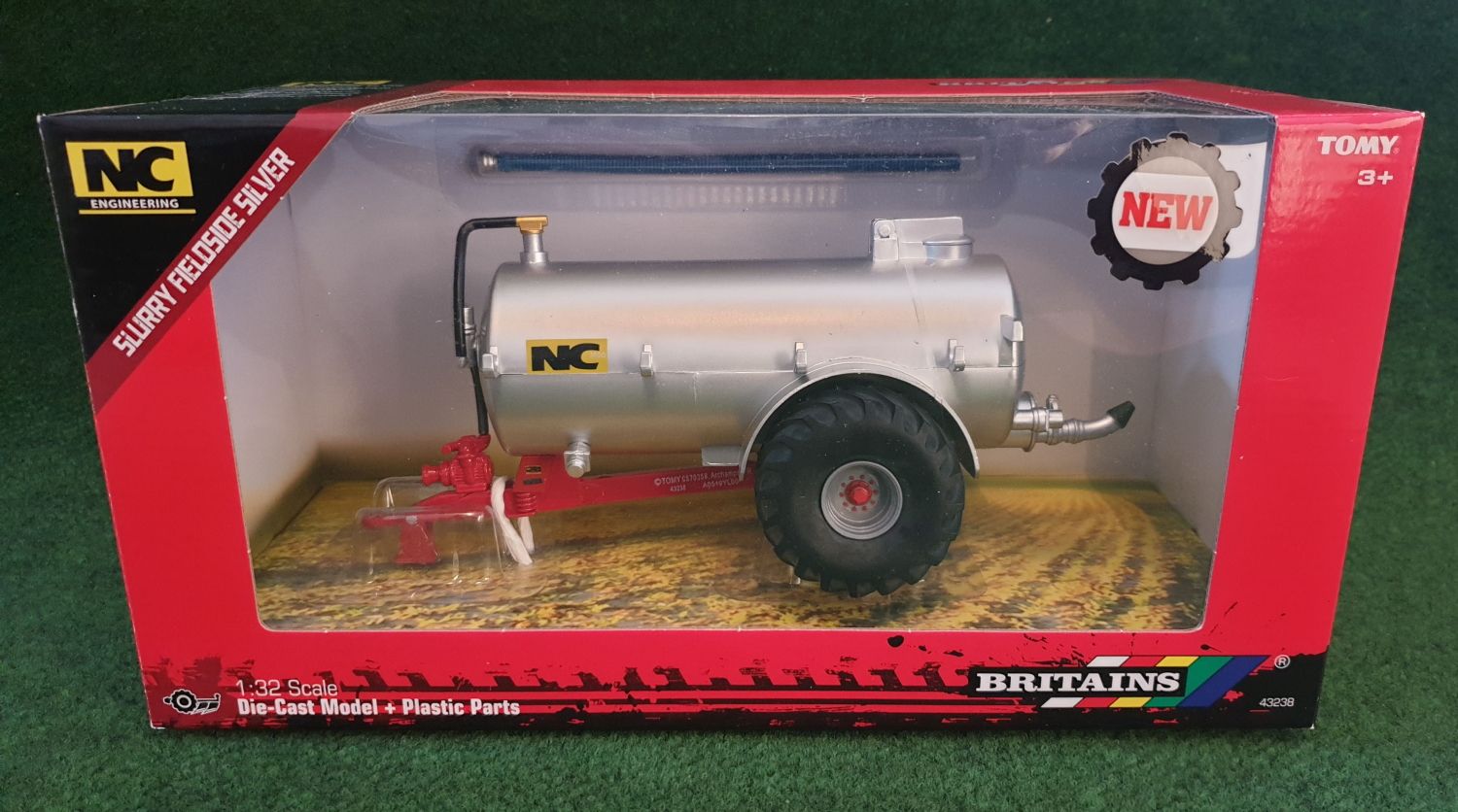 Britains NC Slurry Tanker - Fieldside (Silver)