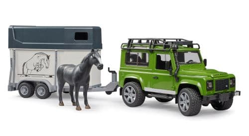 Land Rover & Horse Trailer
