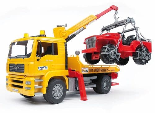 MAN TGA Breakdown Truck & 4x4