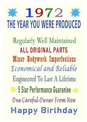 1972 The Year You Were Produced