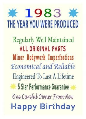 1983 The Year You Were Produced