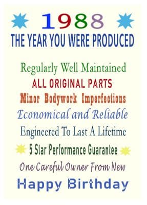 1988 The Year You Were Produced