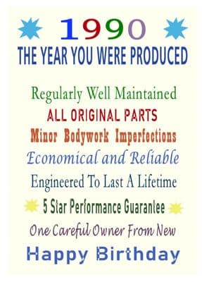 1990 The Year You Were Produced