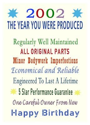 2002 The Year You Were Produced