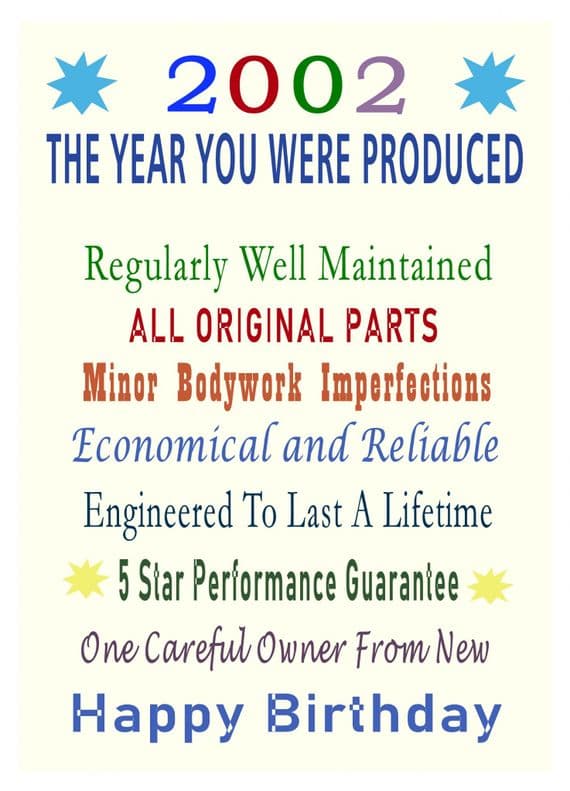 2002 The Year You Were Produced