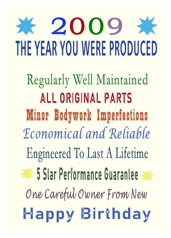 2009 The Year You Were Produced
