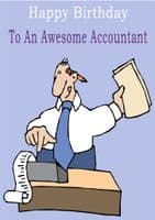 Accountant - Greeting Card