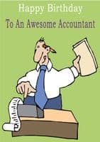 Accountant - Greeting Card