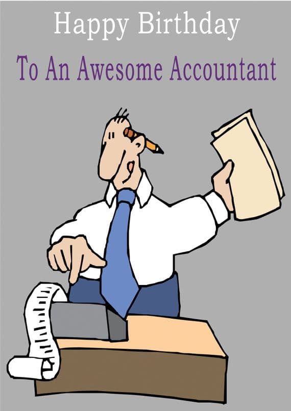Accountant - Greeting Card