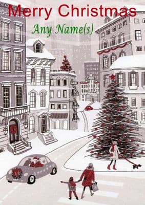 Add A Name Christmas - Christmas Buildings