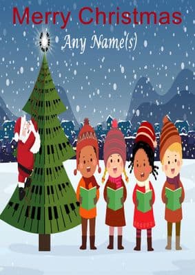 Add A Name Christmas - Christmas Choir