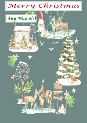 Add A Name Christmas - Christmas Collage