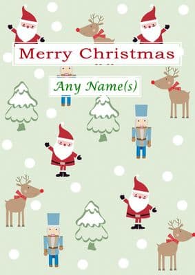 Add A Name Christmas - Christmas Designs