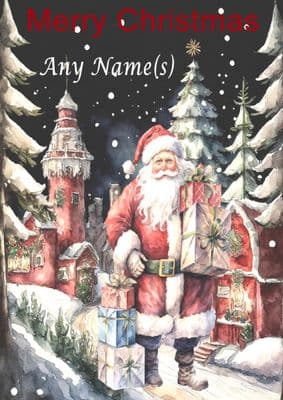 Add A Name Christmas - Father Christmas Grotto