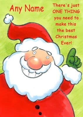 Add A Name Christmas - Funny