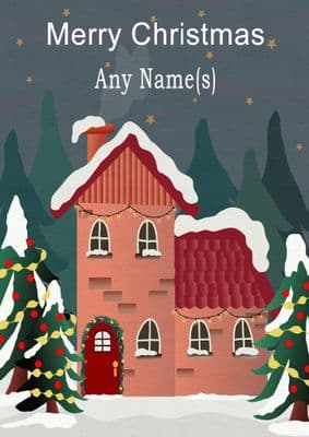 Add A Name Christmas - House