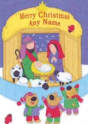Add A Name Christmas - Nativity