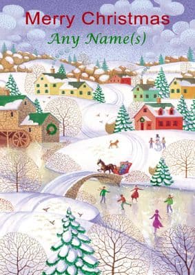 Add A Name Christmas - Town