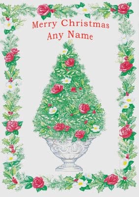 Add A Name Christmas - Urn