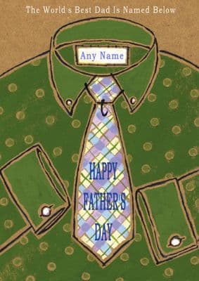 Add A Name Father's Day-Dad's Shirt